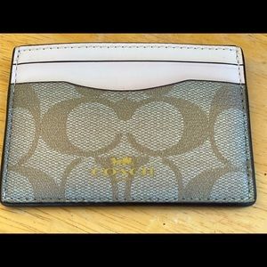 Coach slim card case
